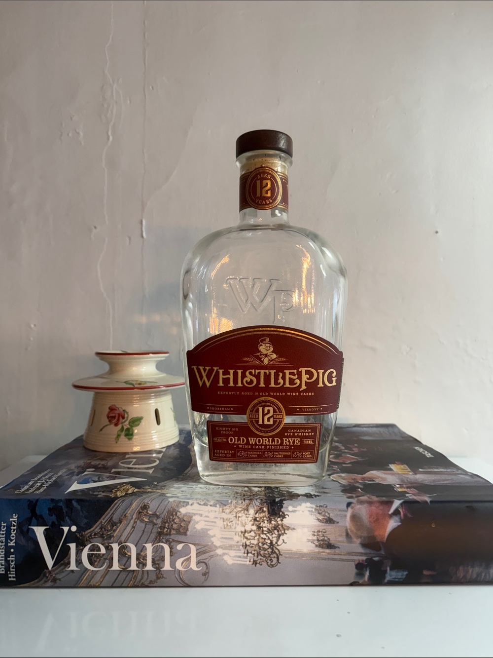 WhistlePig 12 Year Old World Rye Whiskey - EMPTY BOTTLE